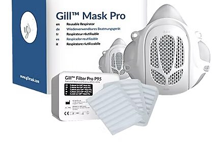 Reusable respirator with replaceable filter
