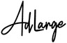 AdLarge company logo in black script font.