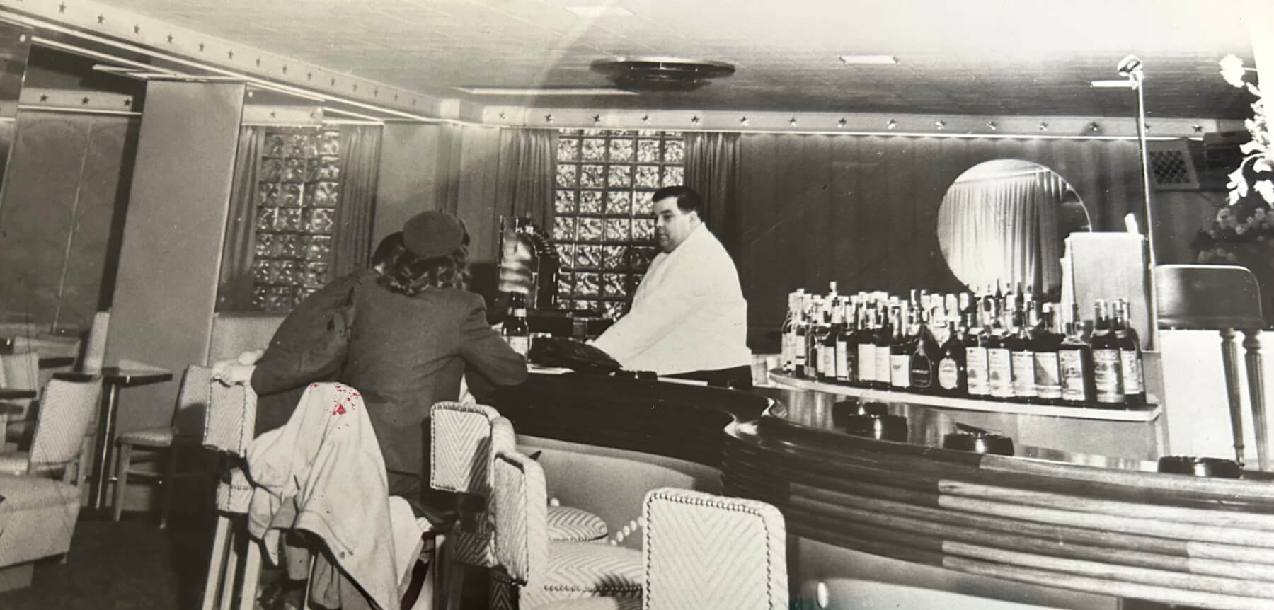 Photo of the bar inside Cocoanut Grove