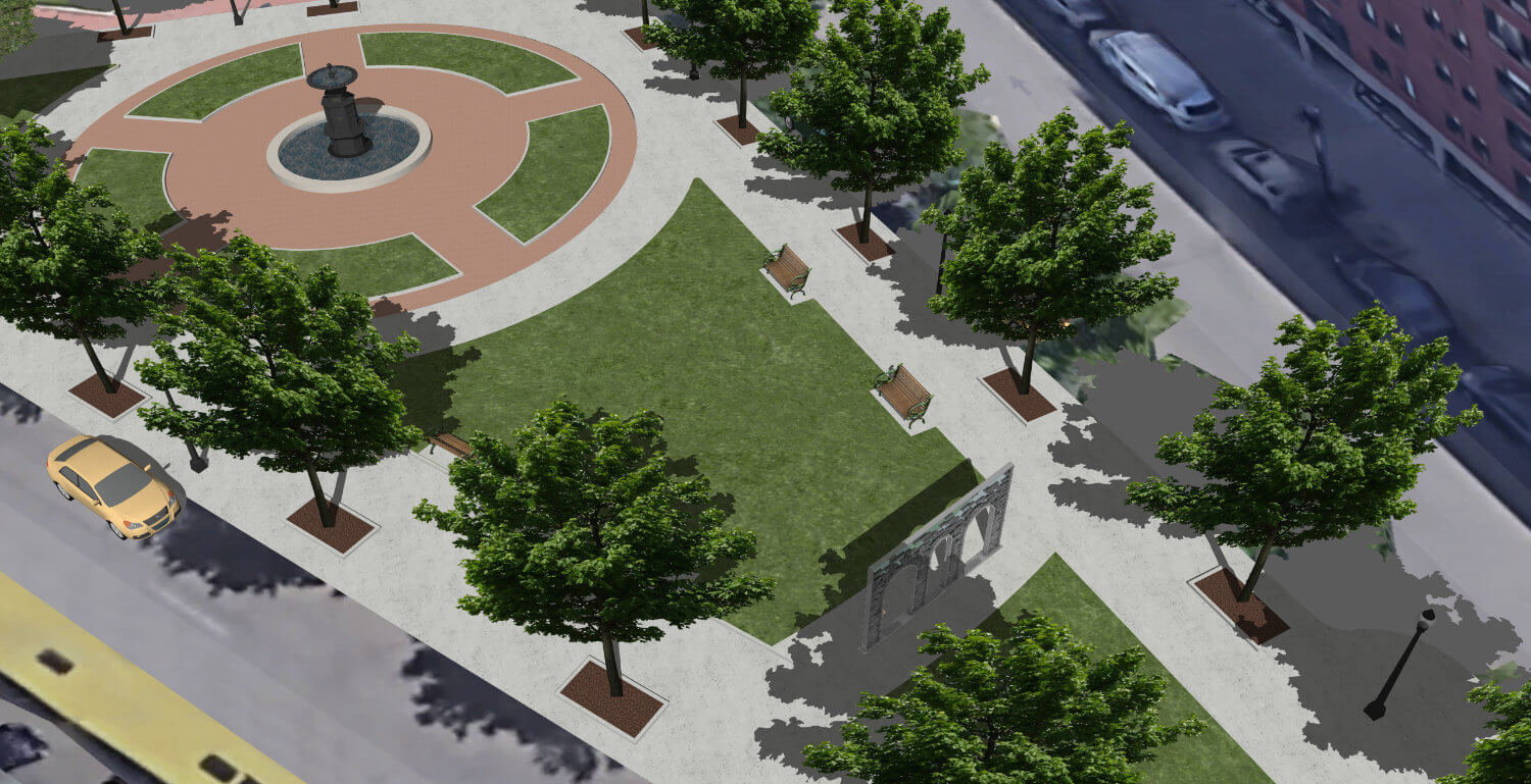 Memorial Rendering