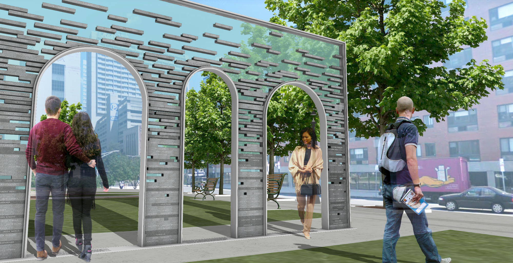 Memorial Rendering
