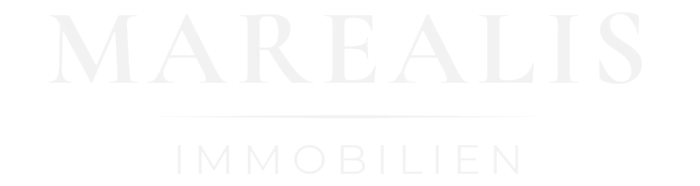 Logo of Marealis branding with stylized text in white.