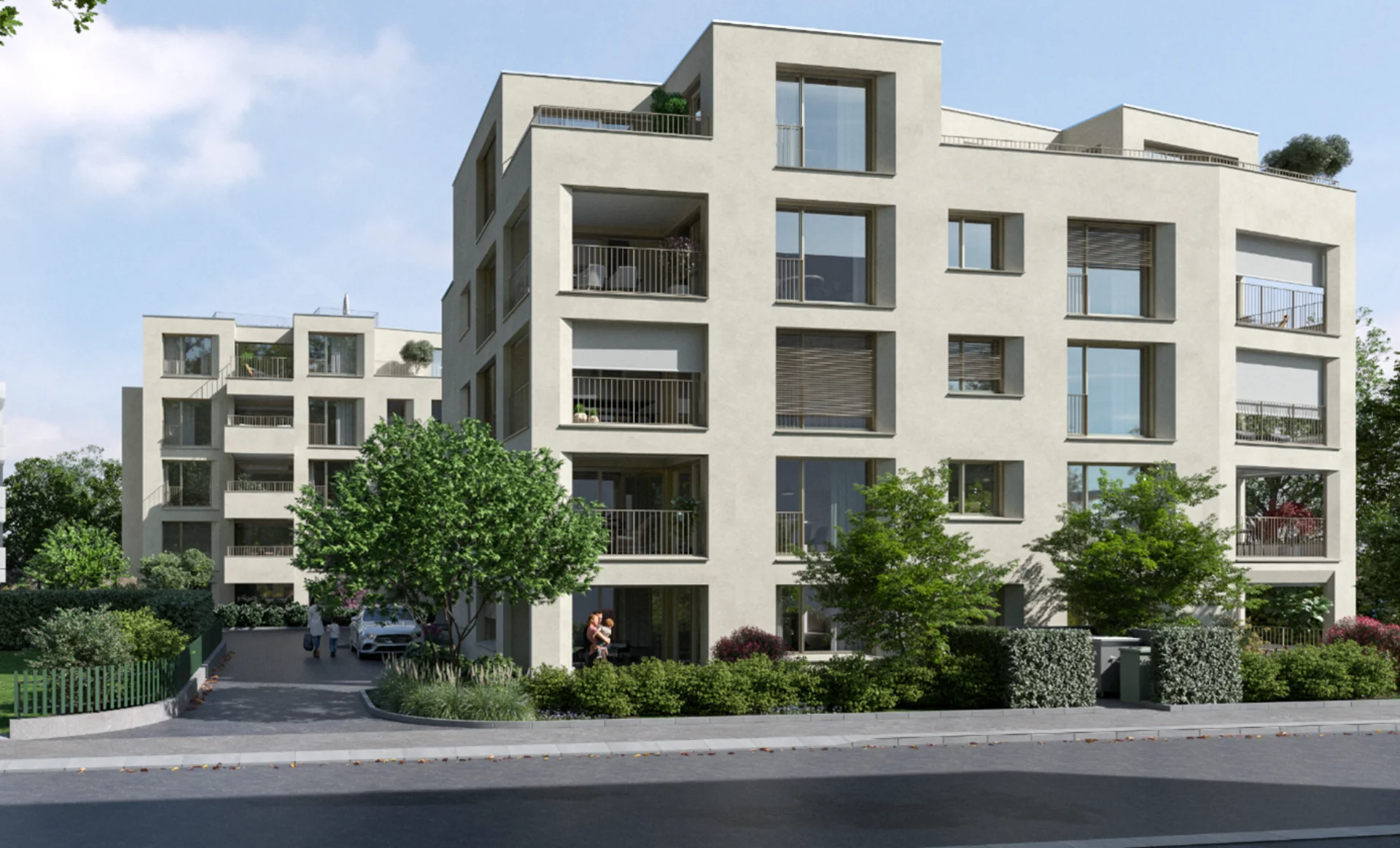 Neubau Überbauung Feldblumenweg