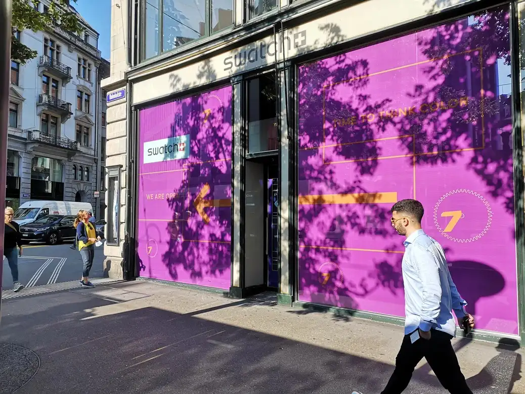 SWATCH Flagship-Store Zürich