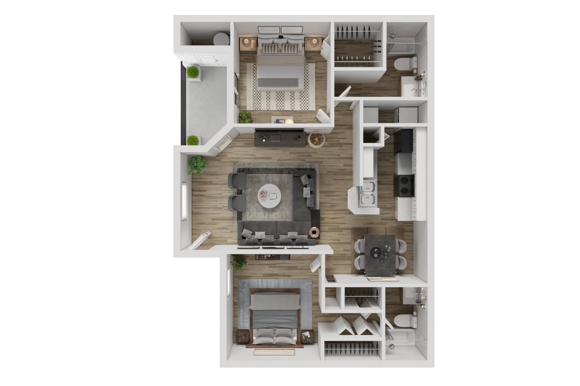 B3 Floor plan layout