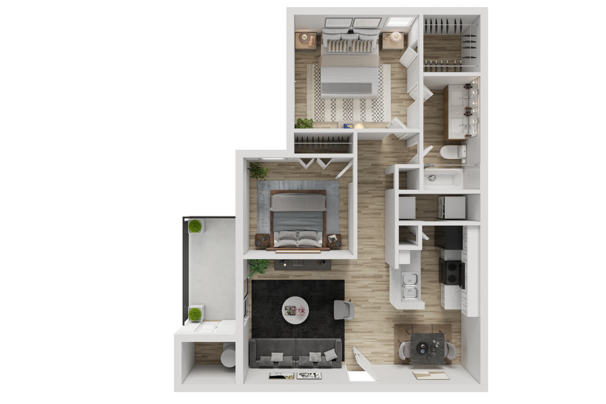 B1 Floor plan layout