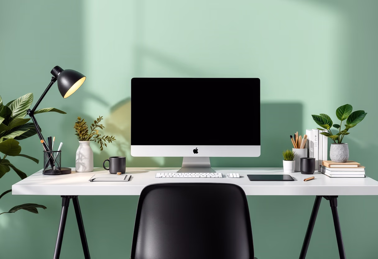 [background image] office environment for a direct-to-consumer electronics brand