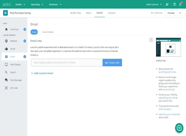 Launch & Optimize Survey 1