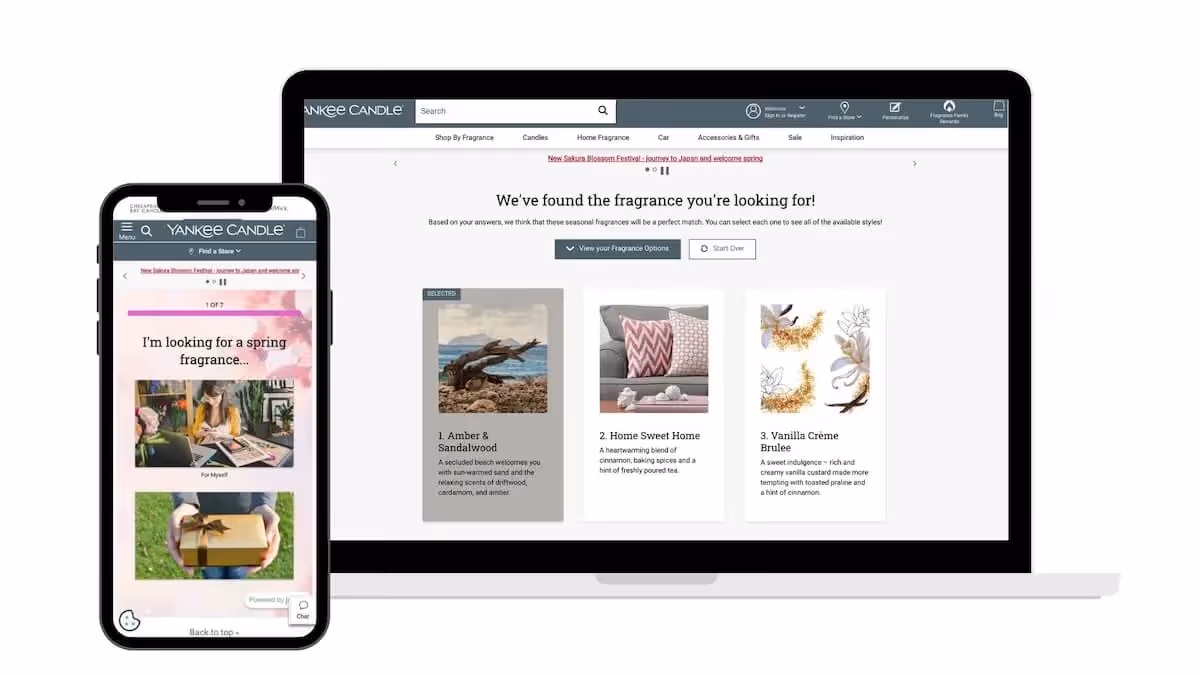 Dynamic content example