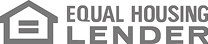 Equal Housing Lender logo with a house icon and text.