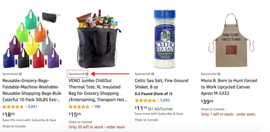 Amazon Sponsored Products