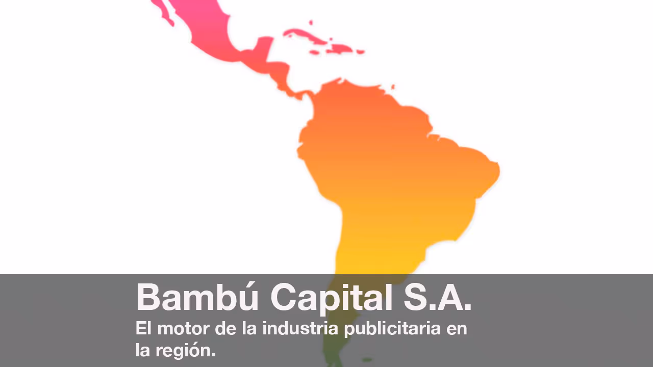 Bambú capital, se convirtió en el motor de la industria publicitaria en la región