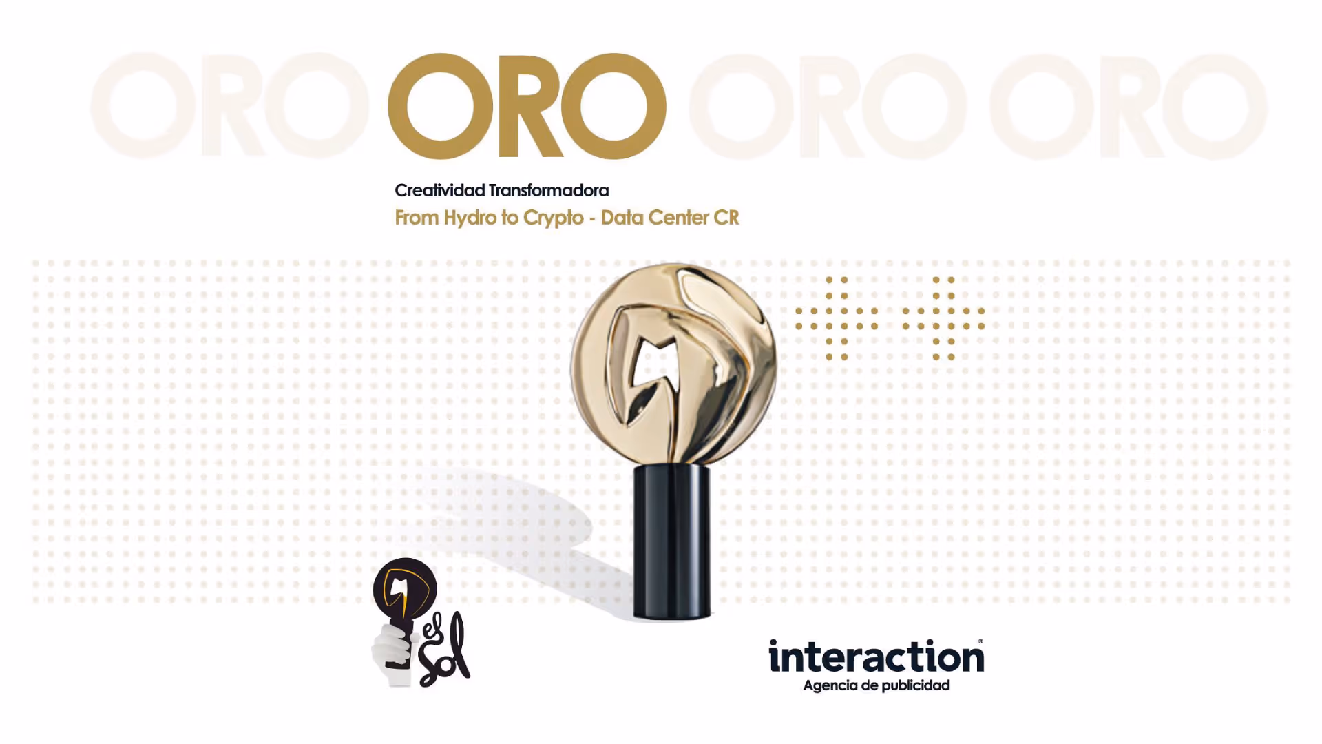 Interaction con presencia de oro en España