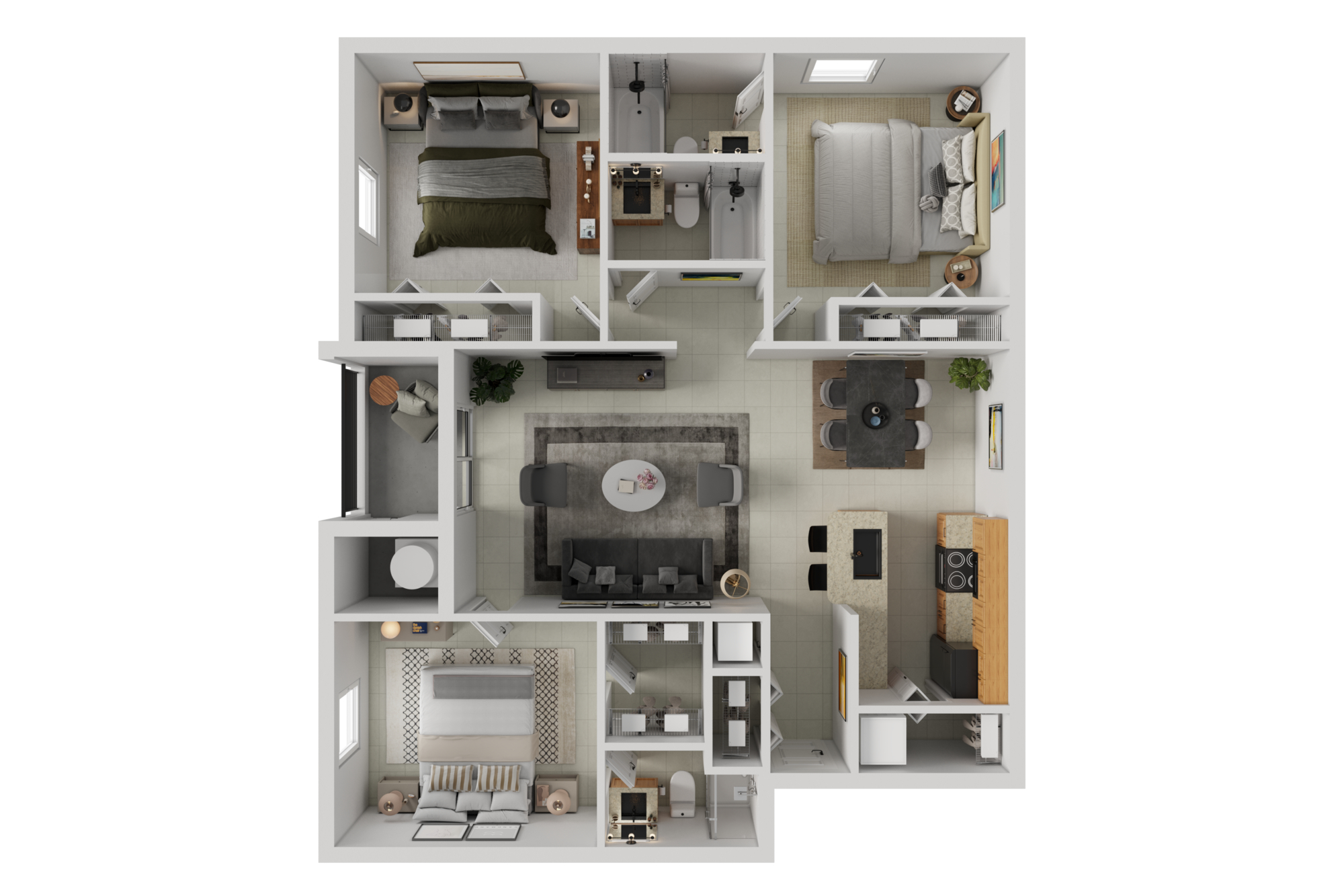 C1 floor plan layout