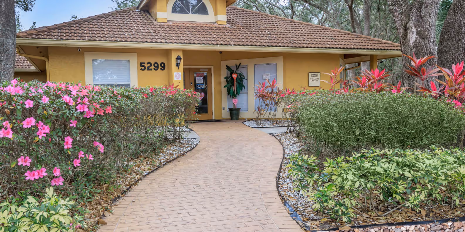 Exterior of leasing office