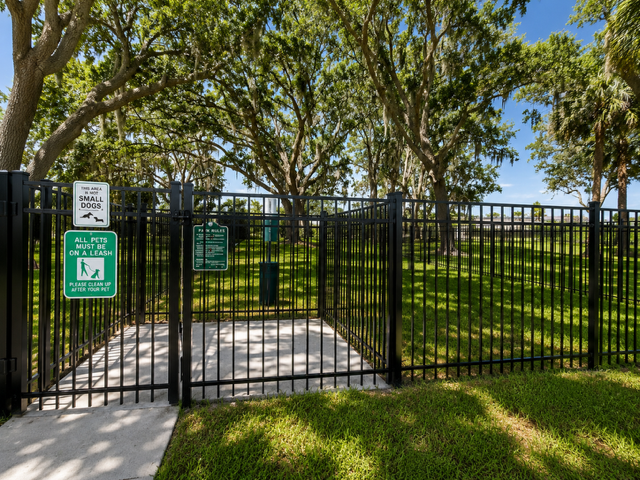 Entrance to Dog Park