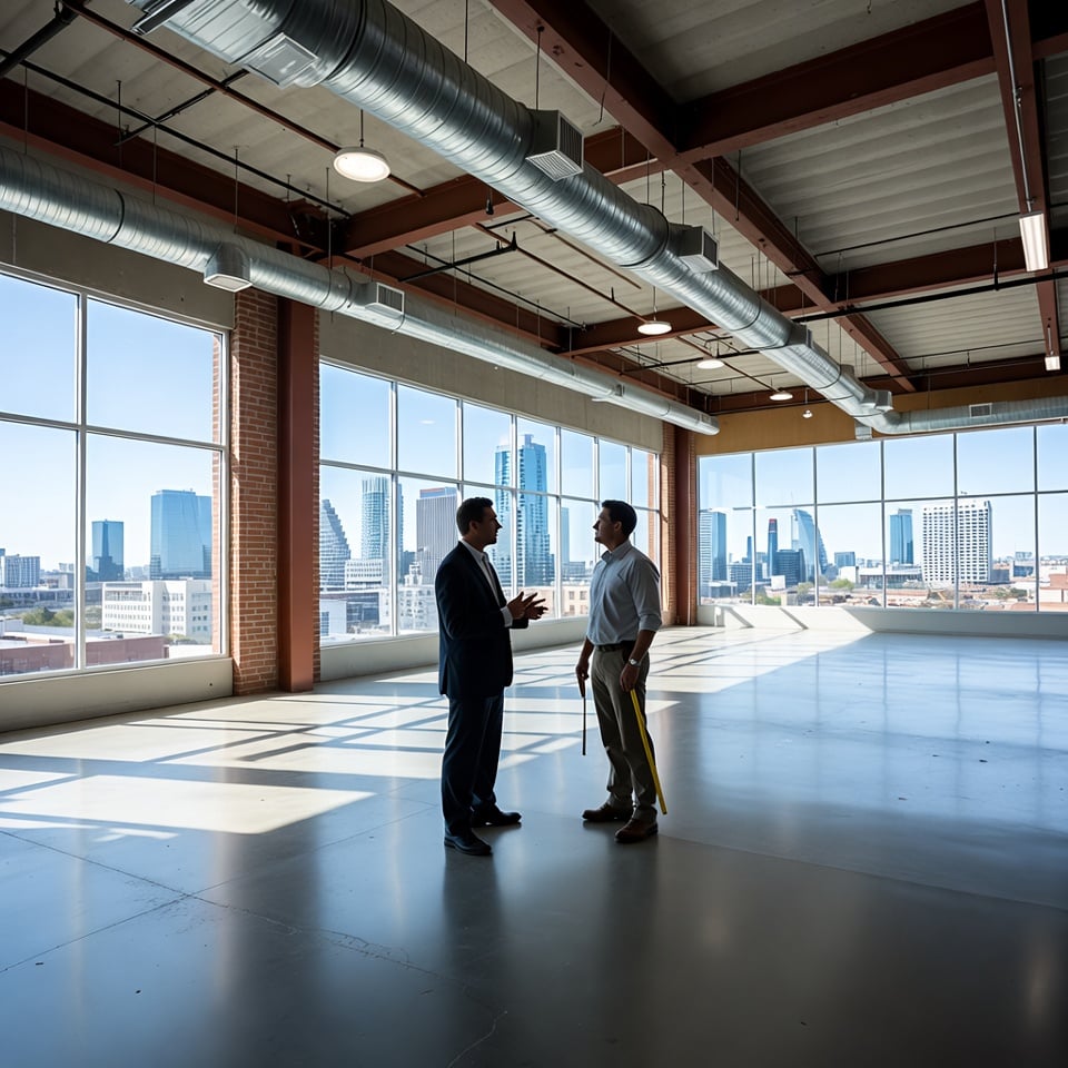 Closeout debris removal near project completion