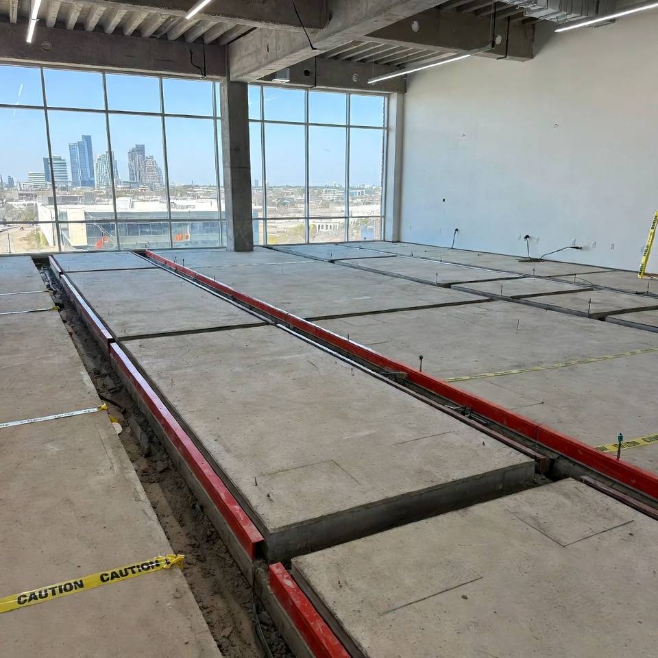 General contractor walkthrough at a demolition phase