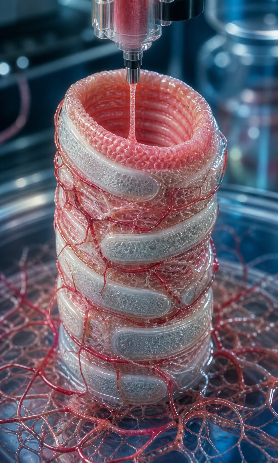 Bioprinted tracheal tissue