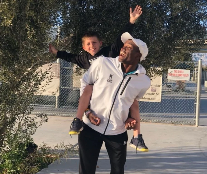 A mentor and young person in an Inspiring Children Foundation program