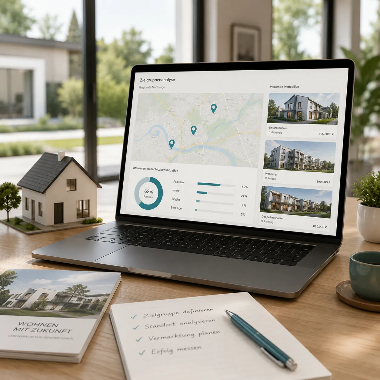 Professionell inszenierte Immobilie zum Verkauf – LMW Immobilien