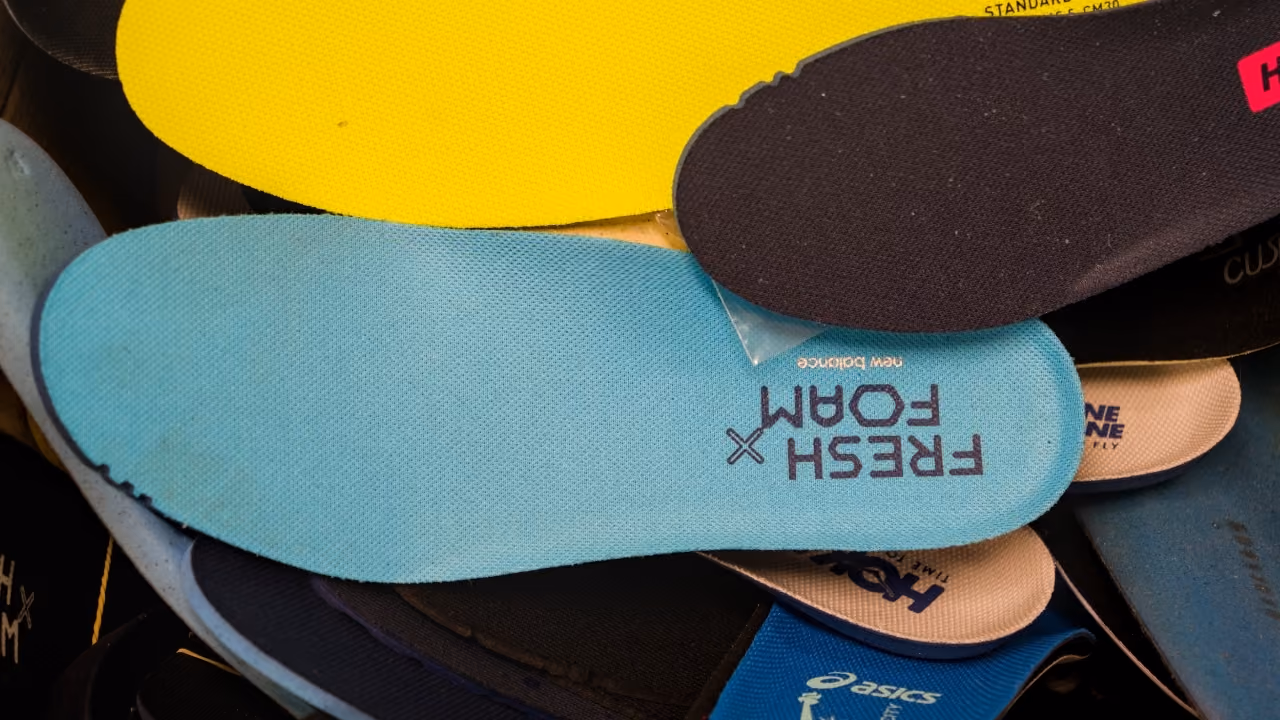 Orthotics supplied by our podiatrist.