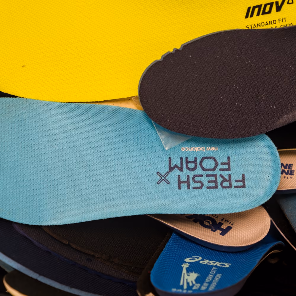 Orthotics supplied by our podiatrist.