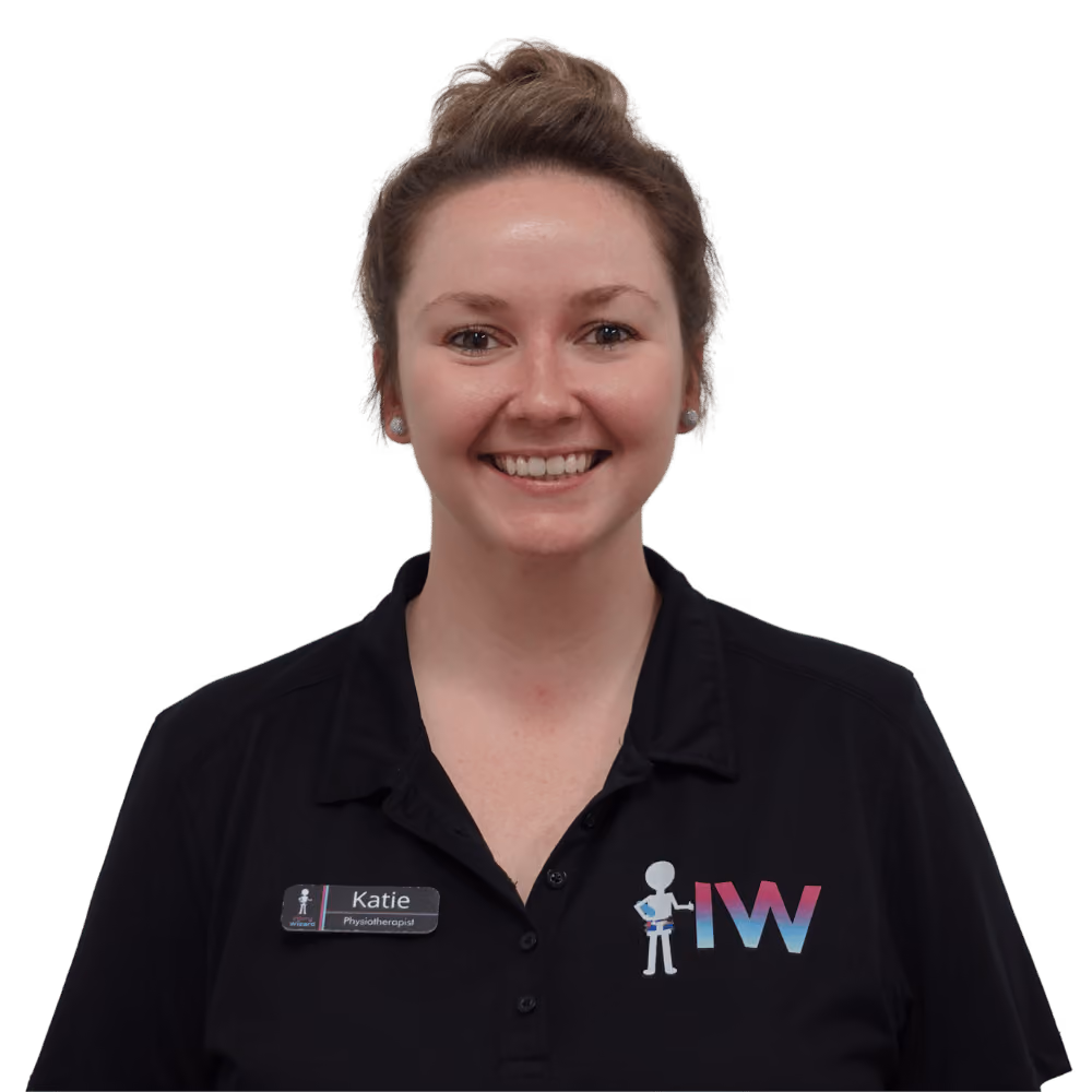Physiotherapist Katie Collier.