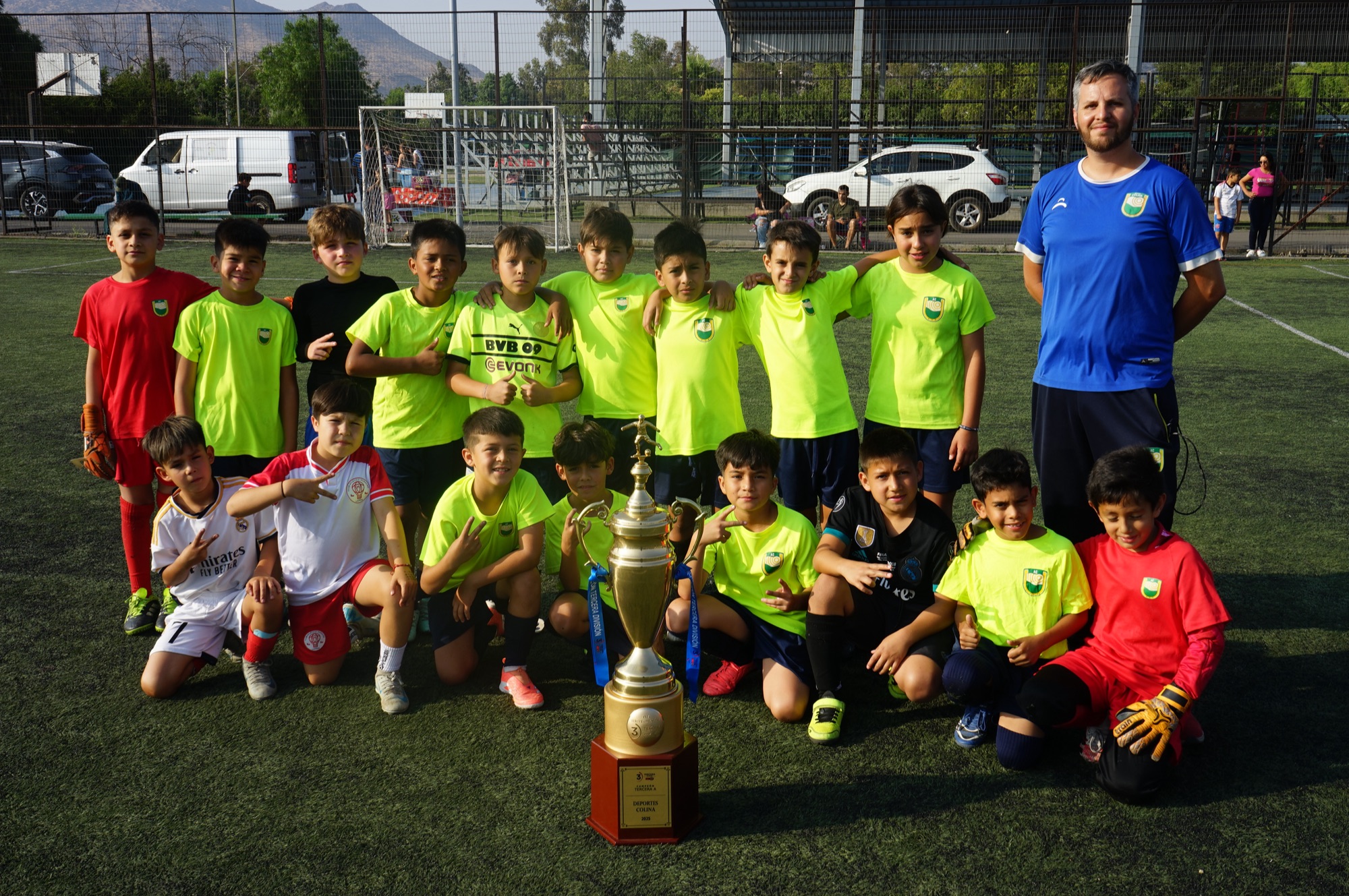 Plantel de la categoría Sub 9 del Club Atlético Colina