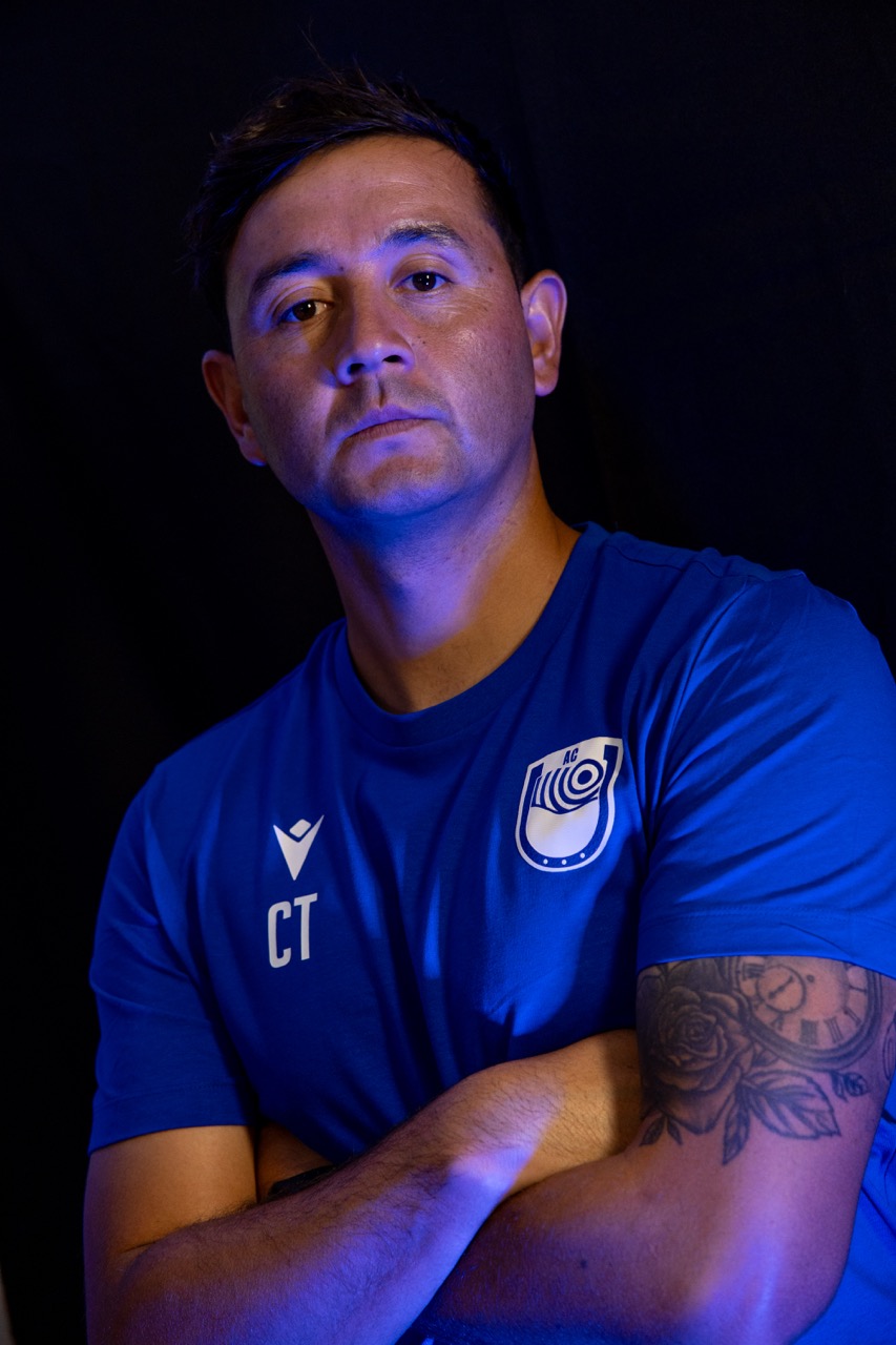 Jonathan Cáceres, preparador de arqueros del Atlético Colina
