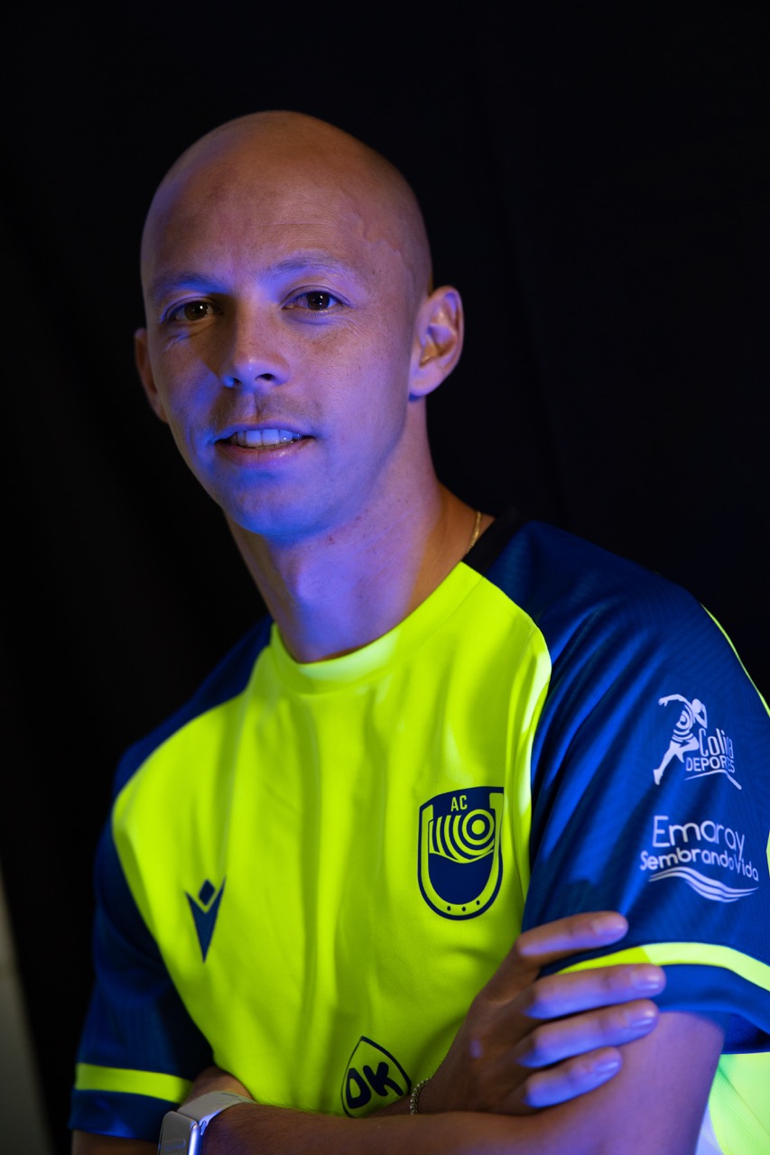 Mario Larenas, mediocampista del Atlético Colina