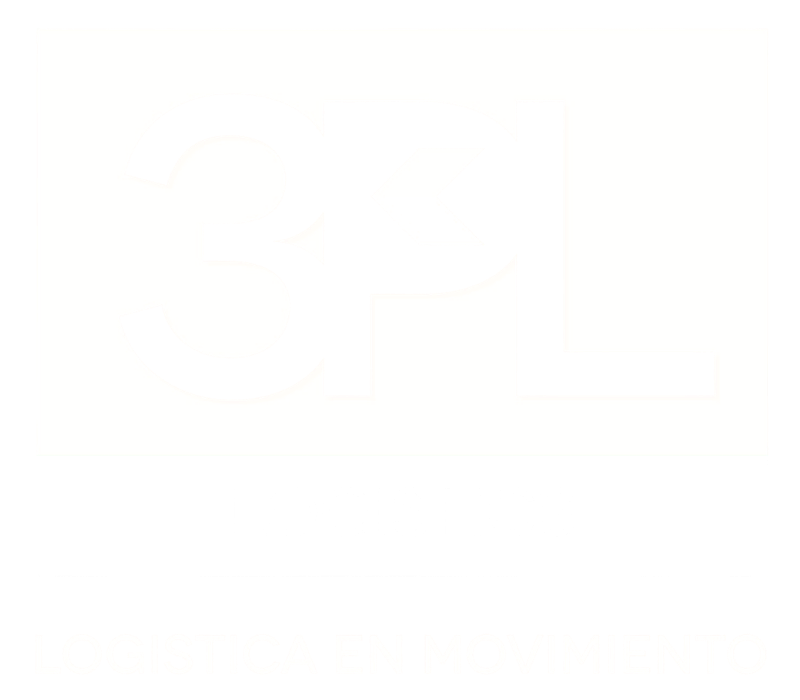 Logo de 3PL, auspiciador del Atlético Colina