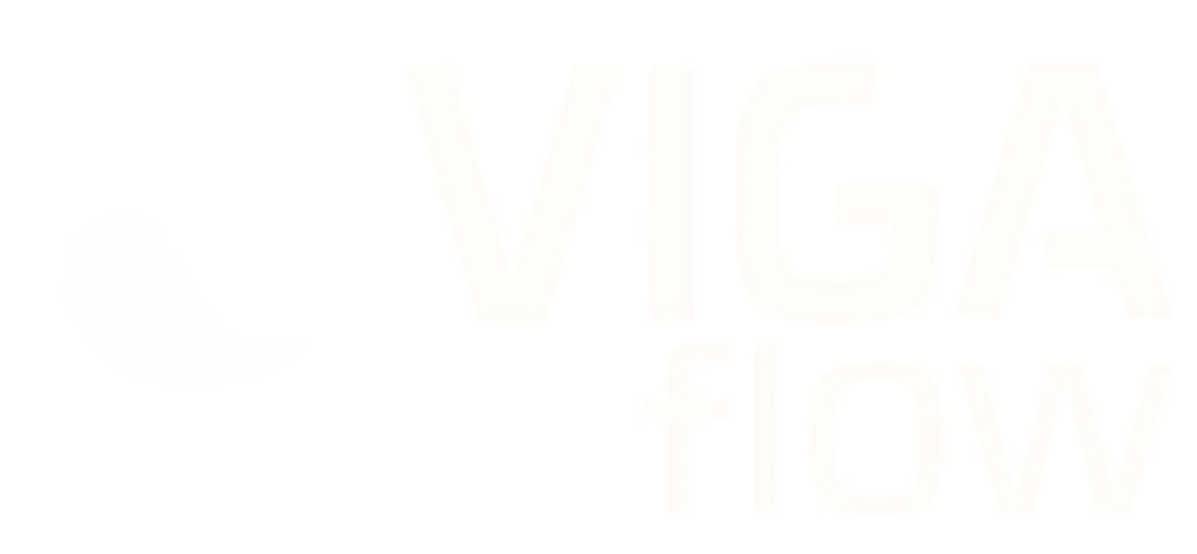 Logo de Viga Flow, auspiciador del Atlético Colina