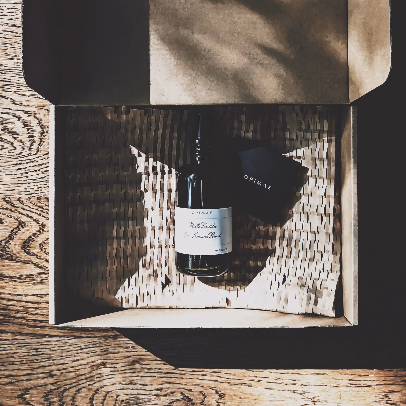 Bottle of Perseid room perfume in a box