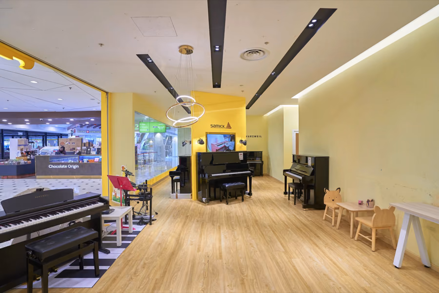 Upright piano available for rental