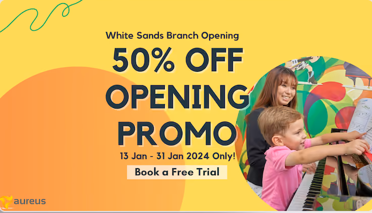 50% off When You Enrol at White Sands this January!