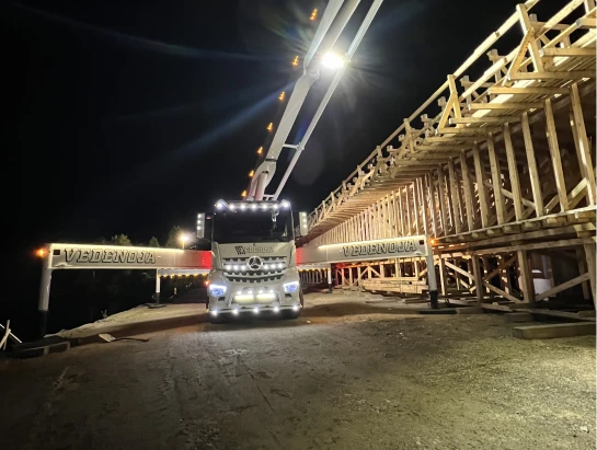 Betonin pumppaus palvelu - kuljetus vedenoja oy – kalustokuva
