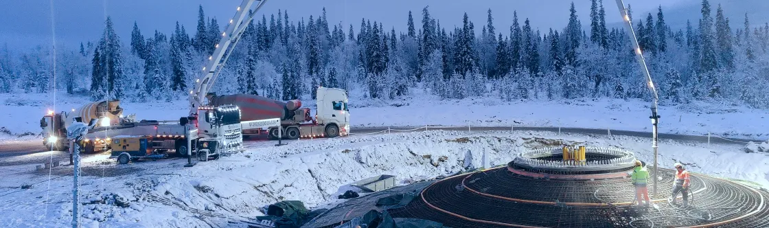 Betonin pumppaus palvelu - kuljetus vedenoja oy – kalustokuva