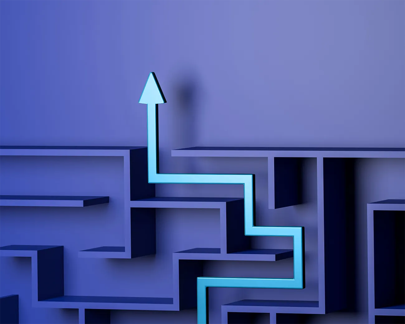 A maze representing the challenge Stuart Heath can help resolve with divorce receivership