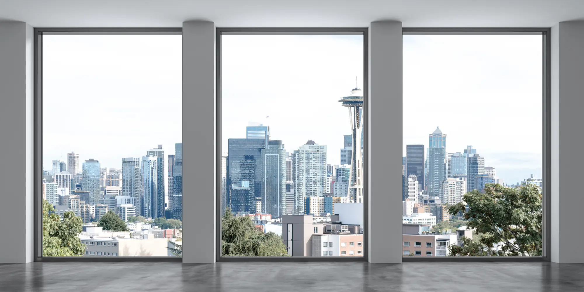 Divorce receivers help sell a condominium with a view of the Seattle skyline
