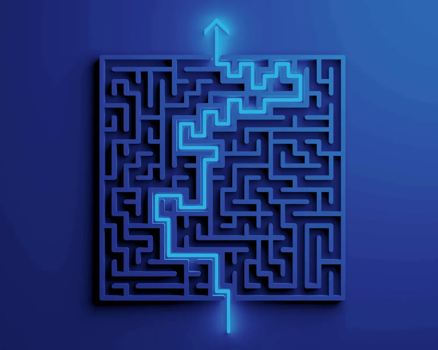 A maze representing the challenge Stuart Heath can help resolve with divorce receivership