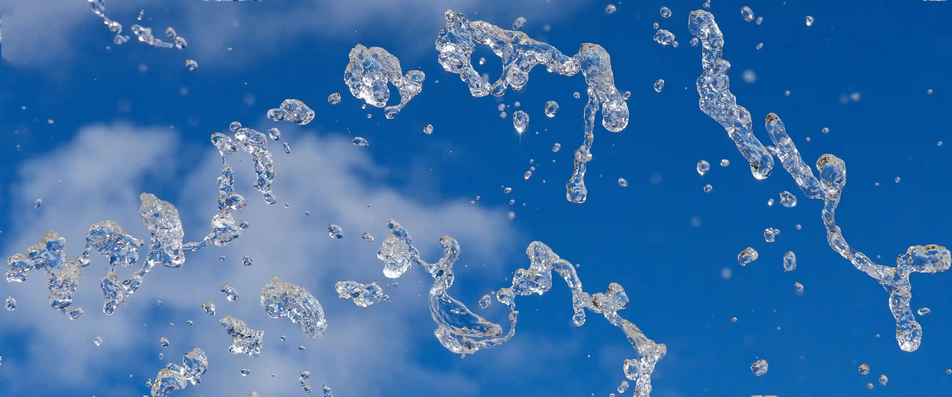 Imagen de agua salpidando