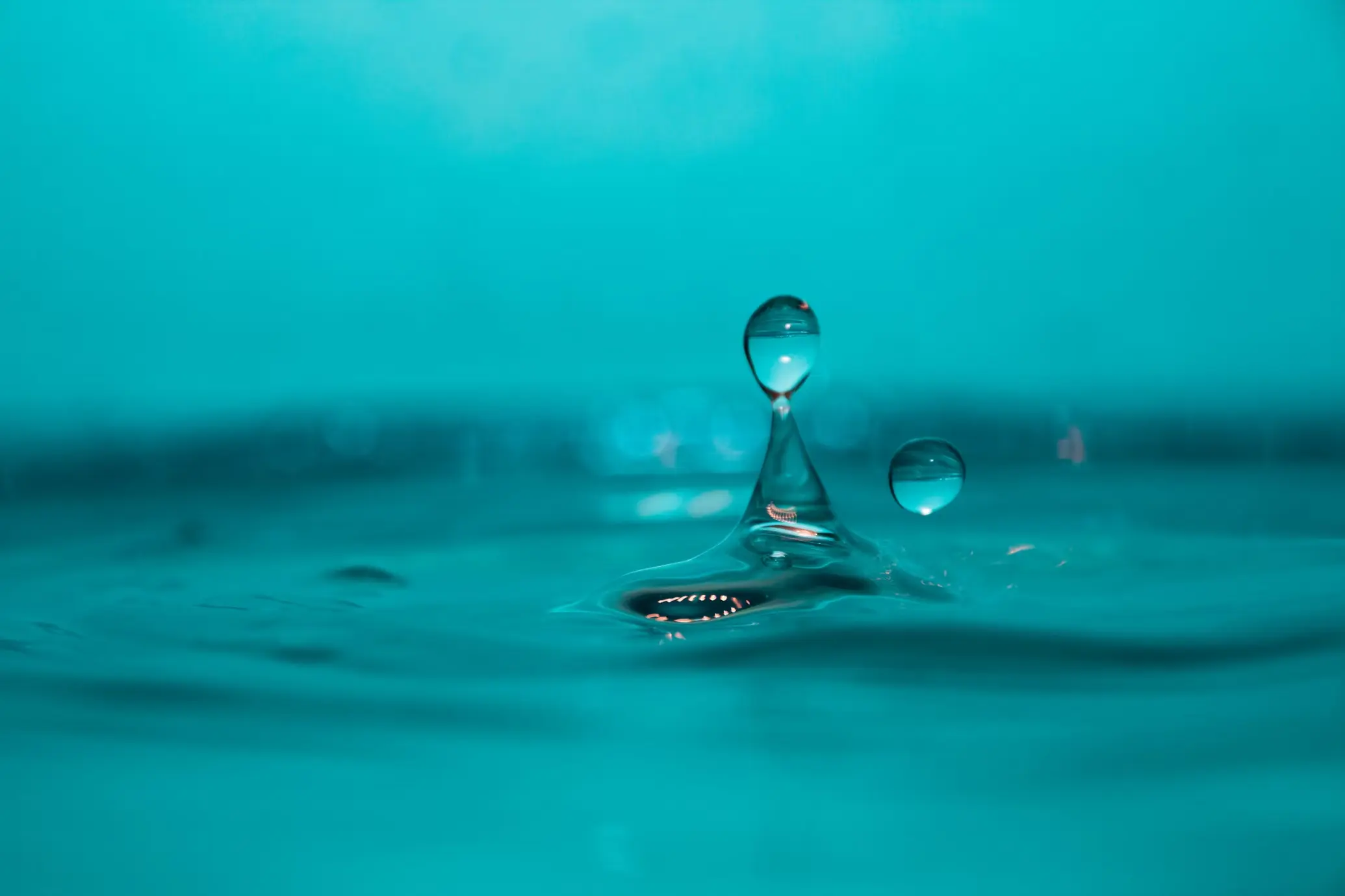 imagen de gota de agua