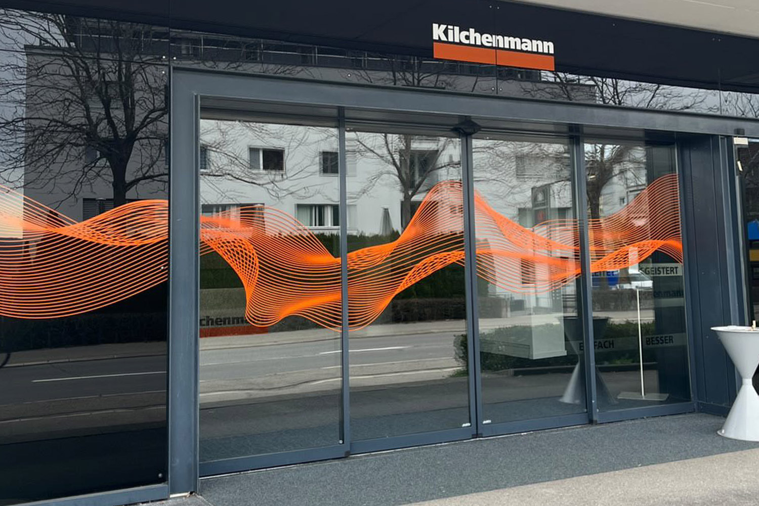 Beschriftungen Firma Kilchenmann AG
