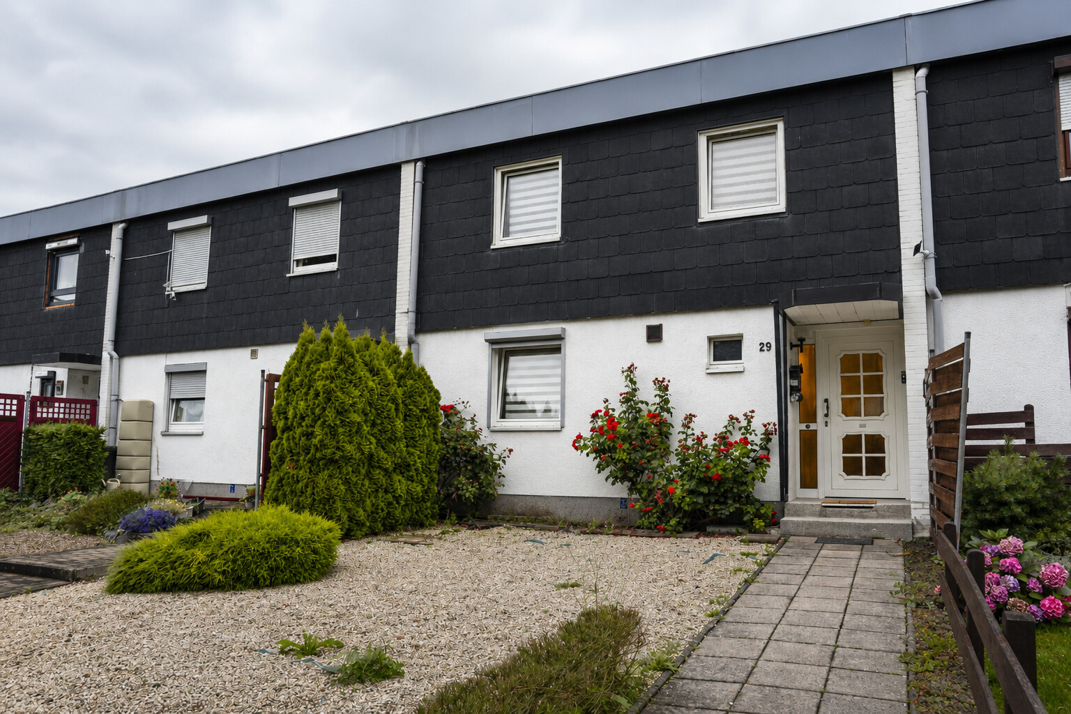Reihenhaus in Salzgitter-Fredenberg – Außenansicht