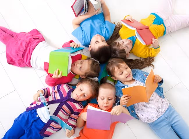 Ask students to look for a particular sight word in several children’s books