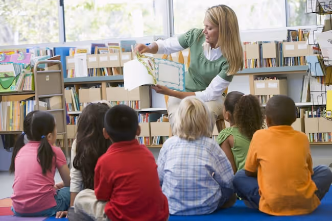 Helping young readers by taking them to the library