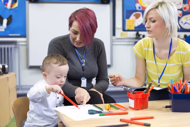 Early literacy skills for kids with Down syndrome
