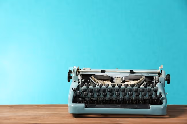 Typing jobs used to be done on typewriters