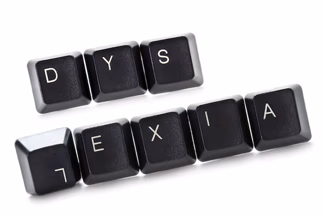 Learning difficulties dyslexia and writing